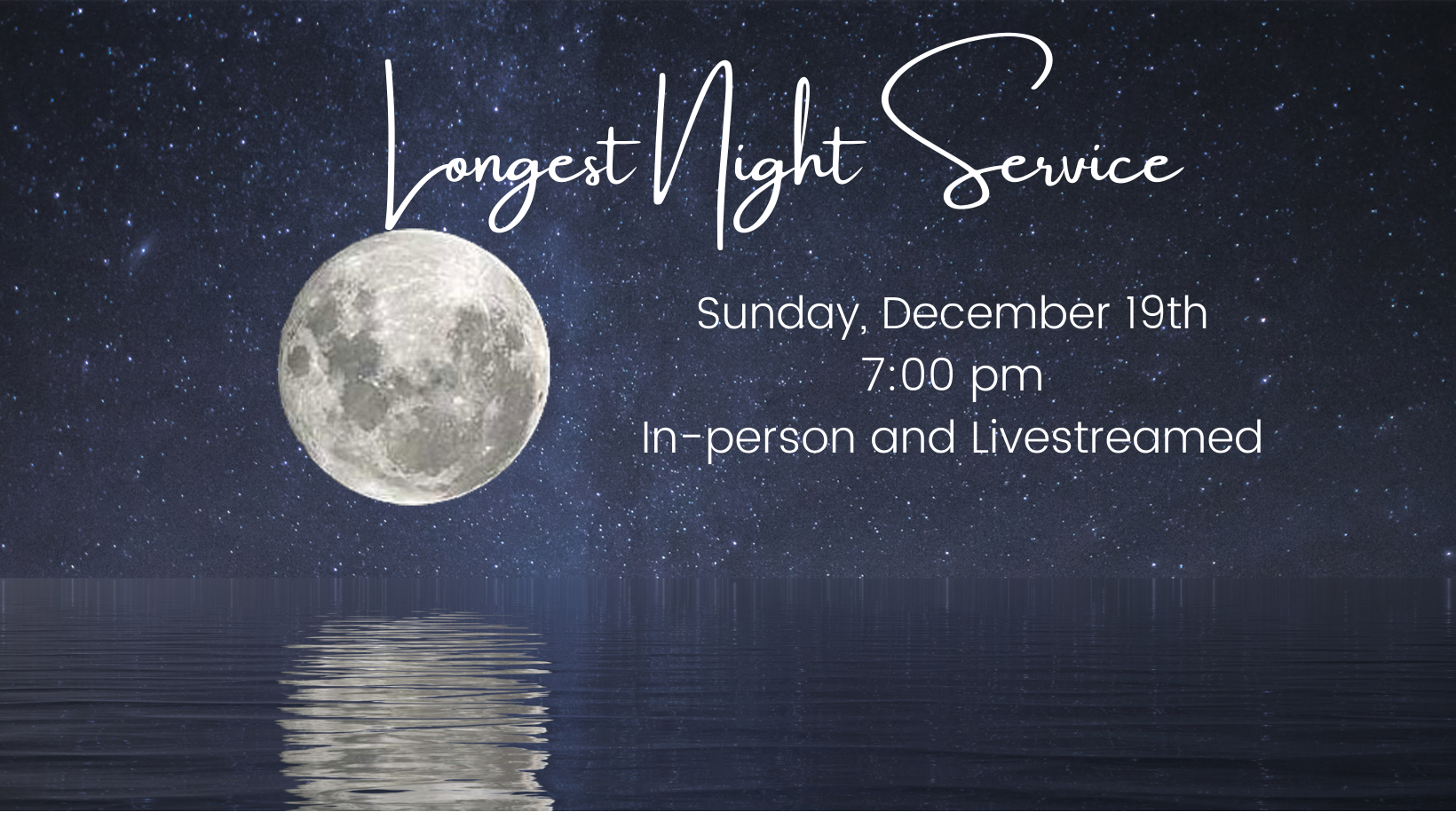 Longest Night Service (1) Christ Memorial Presbyterian Church